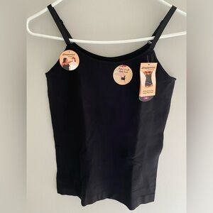 Black all day every day scoop neck cami